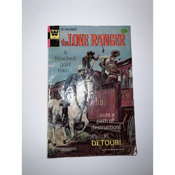 Lone Ranger Comic #26 September, 1976 - Whitman Comic - Picture 1 of 2